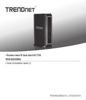 TRENDnet TEW-823DRU Guide D'installation Rapide