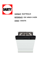 Electrolux ESI 64060 K Notice D'utilisation