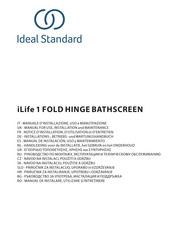 Ideal Standard i.life T4885EO Notice D'installation, D'utilisation Et D'entretien