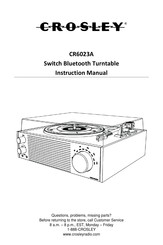 Crosley CR6023A Manuel D'utilisation