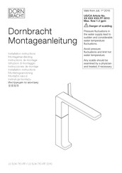 Dornbracht 33 534 710-FF Instructions De Montage