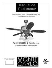 monte carlo 5SCR60BR3-L Manuel De L'utilisateur