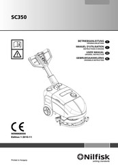 Nilfisk SC350 Manuel D'utilisation