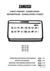 Zanussi ZFC 22 JB Notice D'utilisation