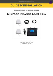 Nikrans NS200-GSM+4G Guide D'installation