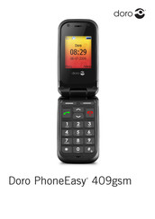 Doro PhoneEasy 409gsm Mode D'emploi