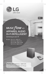 Lg Musicflow H3 Manuel Simplifié