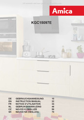 Amica KGC15097E Notice D'utilisation