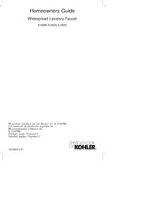 Kohler K-10272 Instructions D'installation