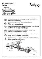 ConWys AG 21620511C Instructions D'installation