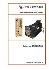 Woodward EM-300 Guide D'installation Et Mode D'emploi