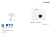 Growatt MID 33KTL3-X-AU Manuel D'installation Et D'utilisation