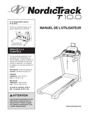 NordicTrack NETL12916.0 Manuel De L'utilisateur