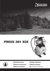 Garland PRESS 391 XCE-V17 Manuel D'instructions