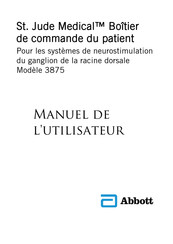 Abbott St. Jude Medical 3875 Manuel De L'utilisateur