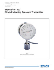 Brooks Instrument IPT122 Manuel D'installation Et D'utilisation