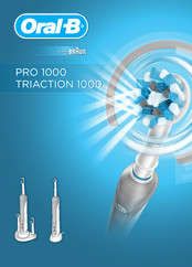 Braun Oral-B TRIACTION 1000 Mode D'emploi