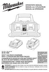 Milwaukee M18 48-59-1806 Manuel De L'utilisateur