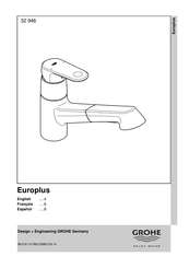 Grohe Europlus 32946002 Instructions D'installation