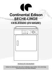 CONTINENTAL EDISON DV-60Q5E Notice D'utilisation