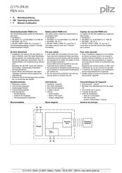 Pilz 22179-3FR-05 Manuel D'utilisation