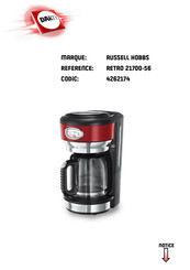 Russell Hobbs 21700-56 Mode D'emploi