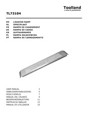 Toolland TL73104 Mode D'emploi