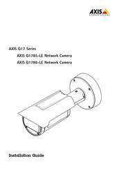 Axis Q1785-LE Guide D'installation
