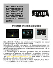 Bryant Evolution Connex SYSTXBBECC01-C Instructions D'installation