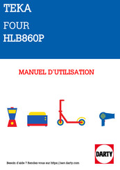 Teka HLB 860 P Manuel De L'utilisateur