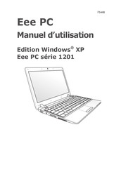 Asus Eee PC 1201 Serie Manuel D'utilisation