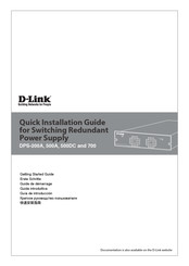 D-Link DPS-500DC Guide D'installation Rapide