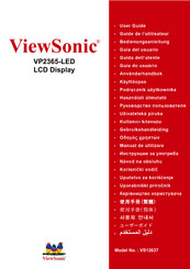 ViewSonic VS12637 Guide De L'utilisateur