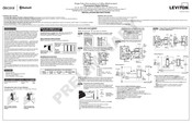 Leviton decora DD710-BD Instructions D'installation