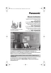 Panasonic KX-TG5431C Manuel D'utilisation