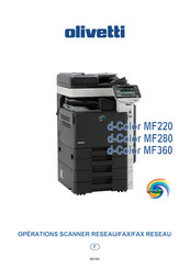 Olivetti d-Color MF360 Mode D'emploi