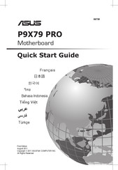 Asus P9X79 PRO Guide De Démarrage Rapide