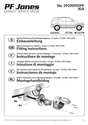 PF Jones 29100505PF Instructions De Montage