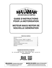 MaxxMar HWM-10 Guide D'instructions