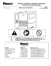 Panduit TDP43HET Manuel De L'utilisateur