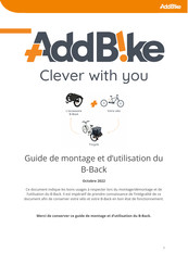 AddBike B-Back Guide De Montage Et D'utilisation