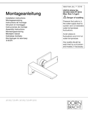 Dornbracht 36 812 730-00 0010 Instructions De Montage