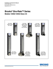 Brooks Instrument Sho-Rate 1350G Mode D'emploi