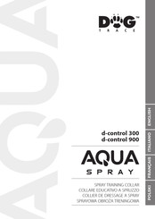 Dog trace d-control 900 Aqua Spray Mode D'emploi