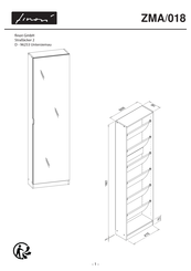 finori ZUMA ZMA/018 Instructions De Montage