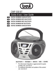 Trevi CMP 558 BT Guide D'utilisation