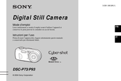 Sony Cyber-shot DSC-P73 Mode D'emploi
