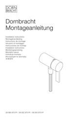 Dornbracht 28 060 970-FF Instructions De Montage