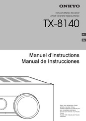 Onkyo TX-8140 Manuel D'instructions