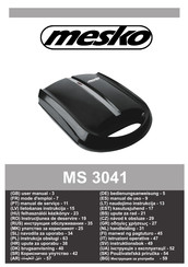 Mesko MS 3041 Mode D'emploi